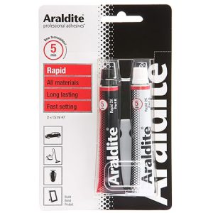 דבק אפוקסי חזק מהיר Araldite ARA-40005 - דבק araldite 40005 יח'